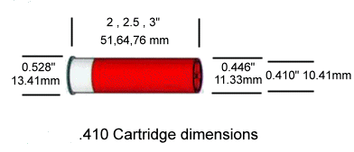 Shotgun Shell 12 Gauge Dimensions