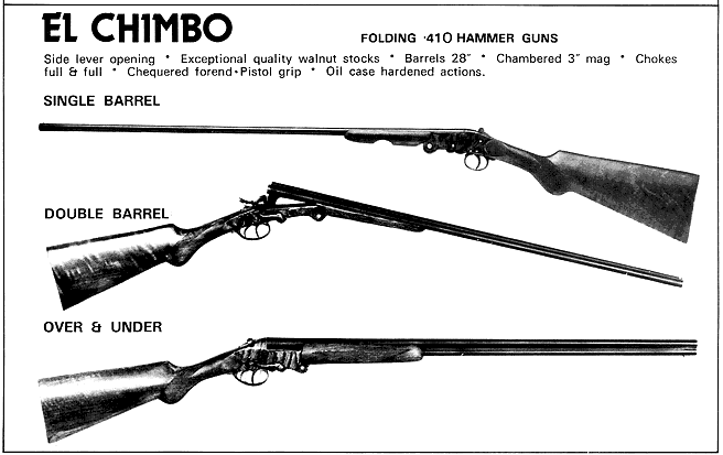 El Chimbo advert from the 1970's